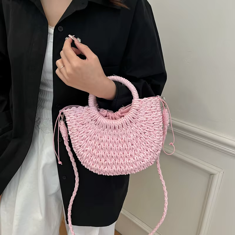 Sac à main en paille de Style bohème