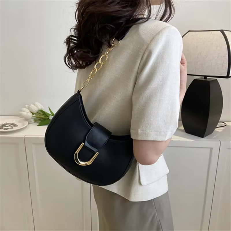 Sac à bandoulière tendance en cuir Pu pour femmes