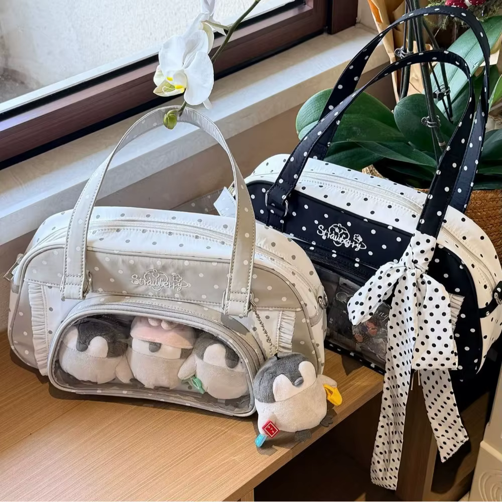 Sac fourre-tout à pois Ita