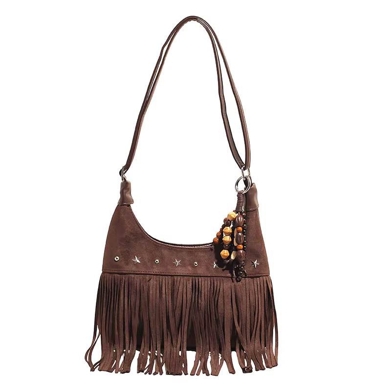Sac à bandoulière Vintage à franges