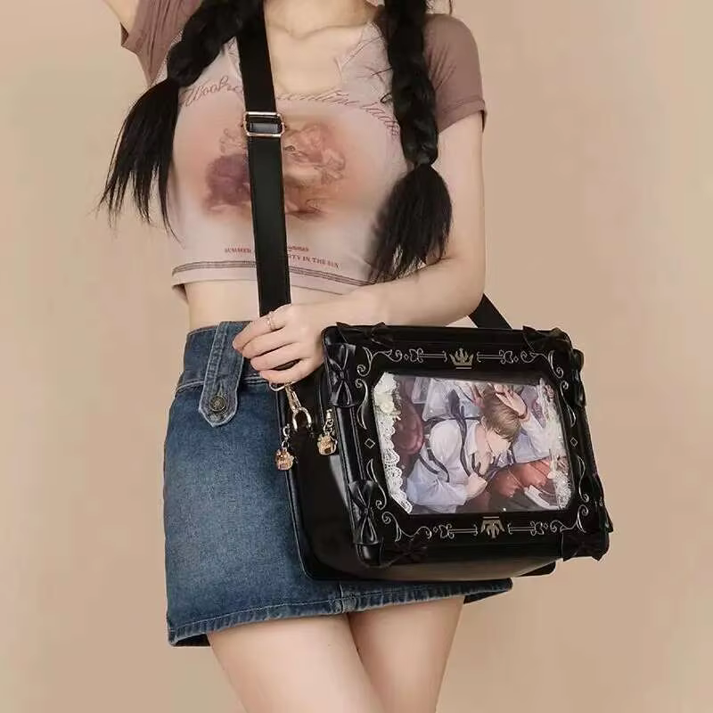 Sac à bandoulière transparent Lolita Ita pour femme