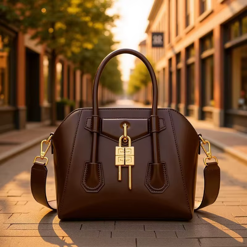 Sac à langer élégant de grande taille : Sac messager de luxe pour femme avec style vintage et aspect cuir unique