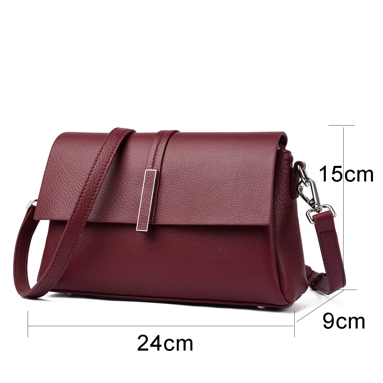 Sac à main en cuir véritable de qualité supérieure pour femmes