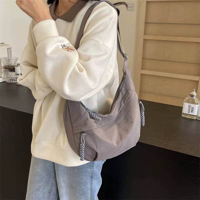 Sac Hobo à bandoulière de loisirs de grande capacité