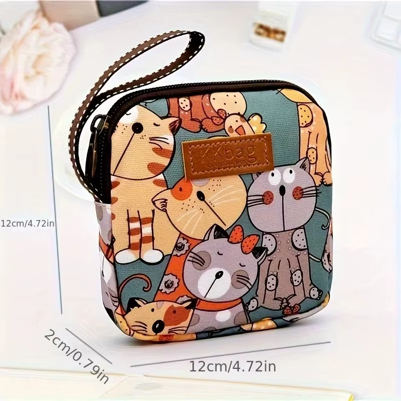 Sac de rangement de Tampon mignon pour femmes et filles