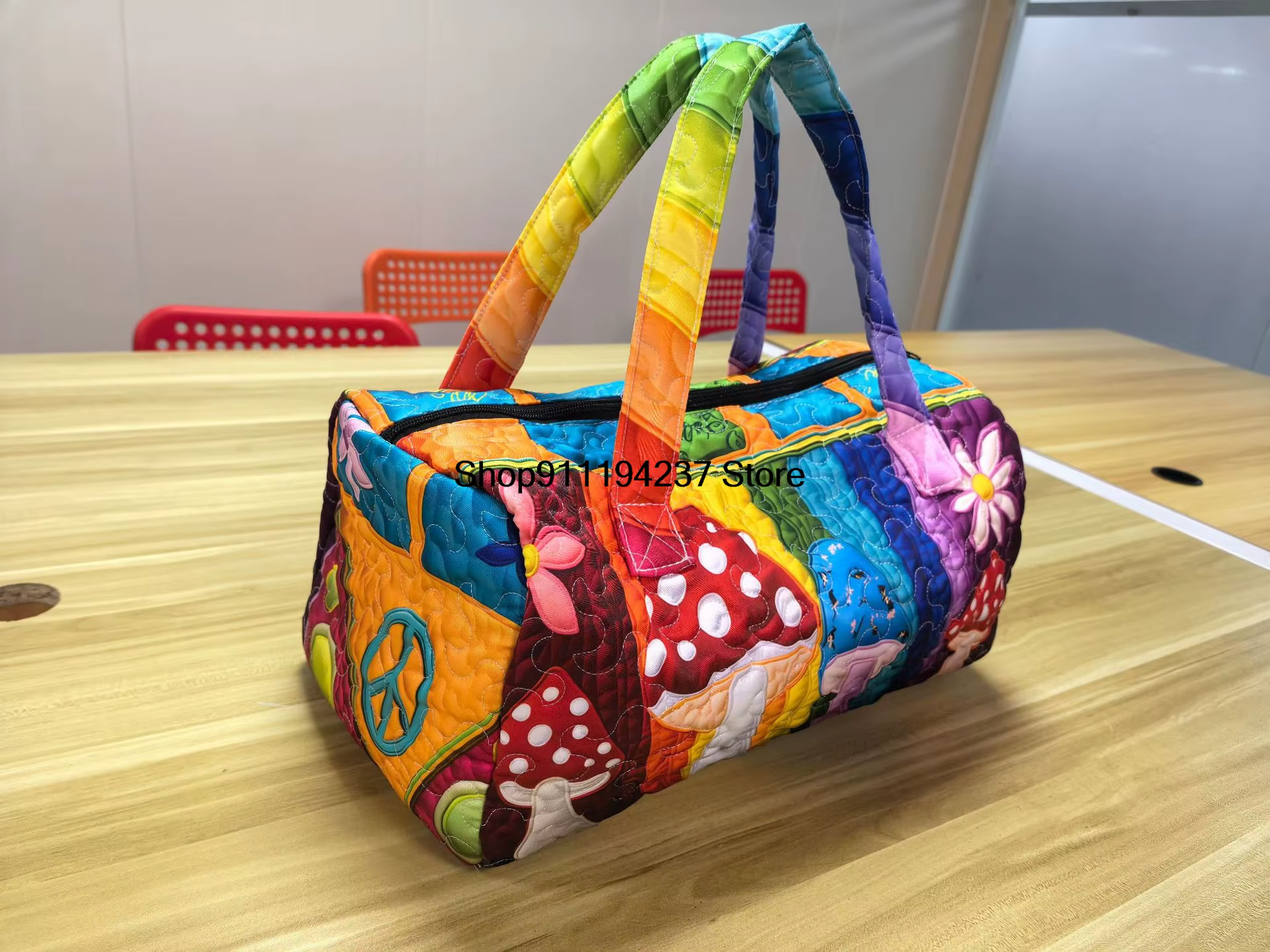 Sac de voyage matelassé Hippie Van
