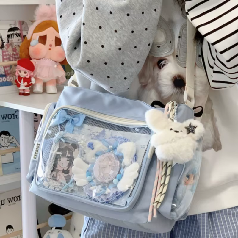 Sac Ita tendance transparent pour filles