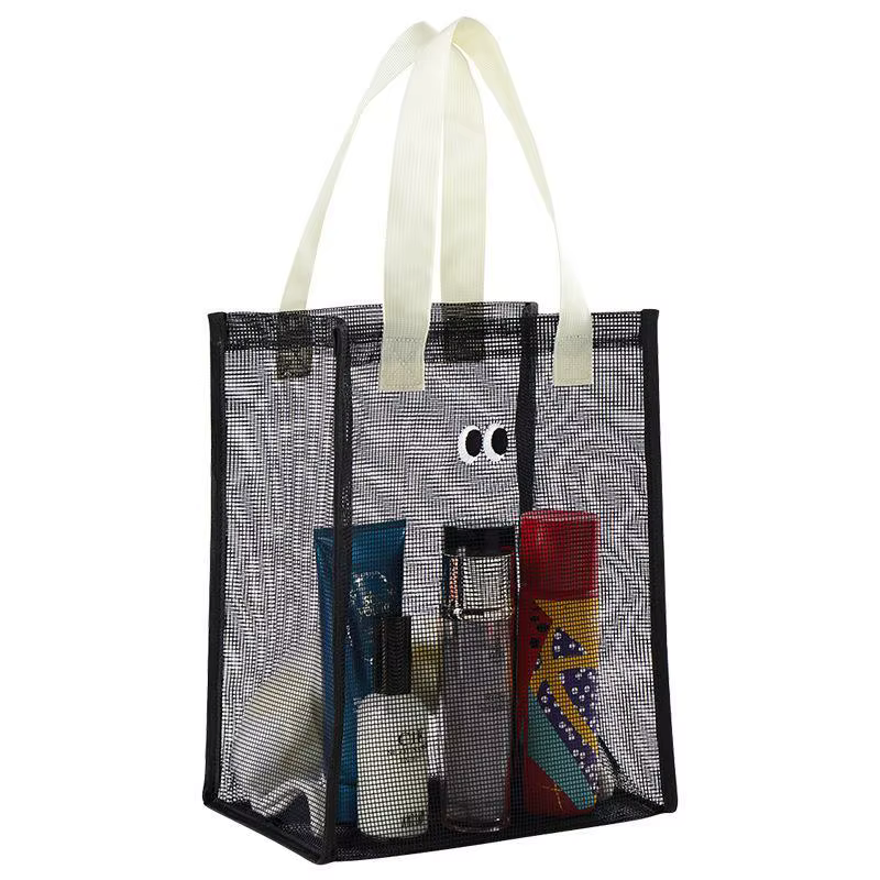 Sac fourre-tout en maille avec décoration œil mignon