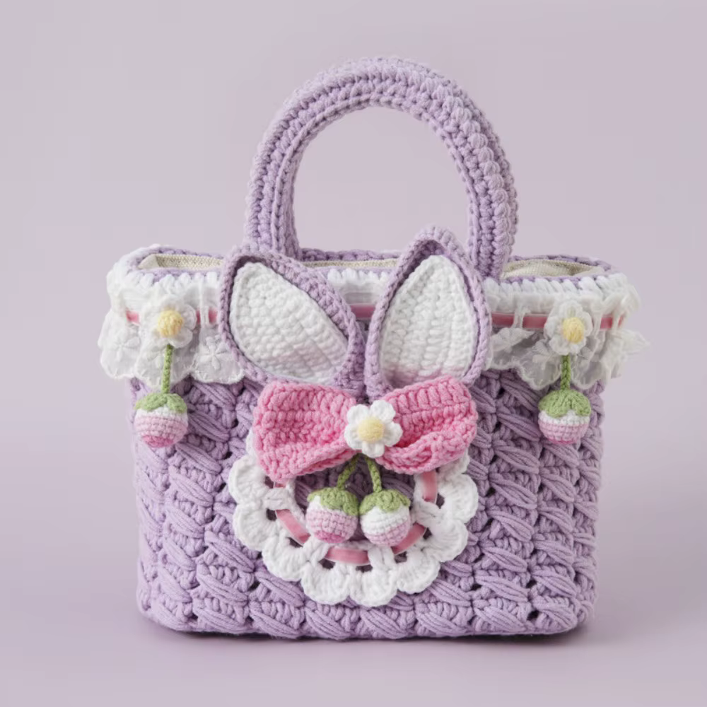 Sac au Crochet de la série Loli Girl de célébrité d'internet