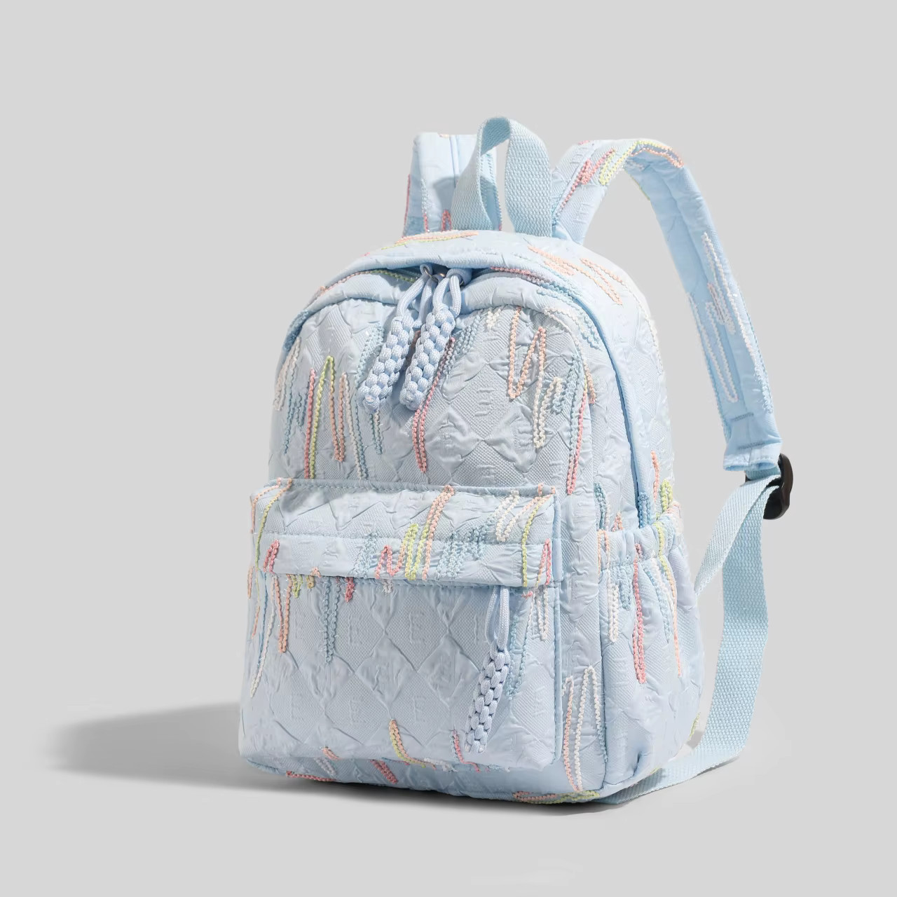 Mini sac à dos pour femme avec bretelles réglables – Fermeture à glissière pour l'école