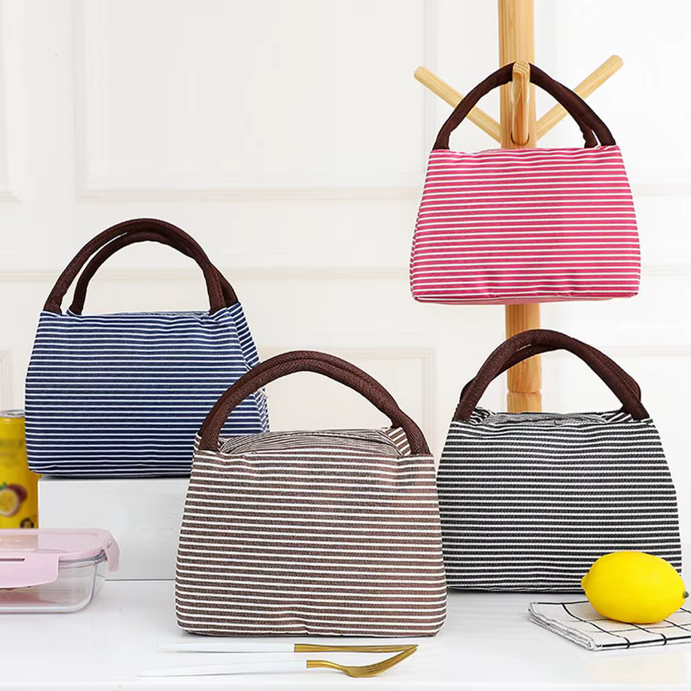 Sac isotherme portable pour boîte à bento