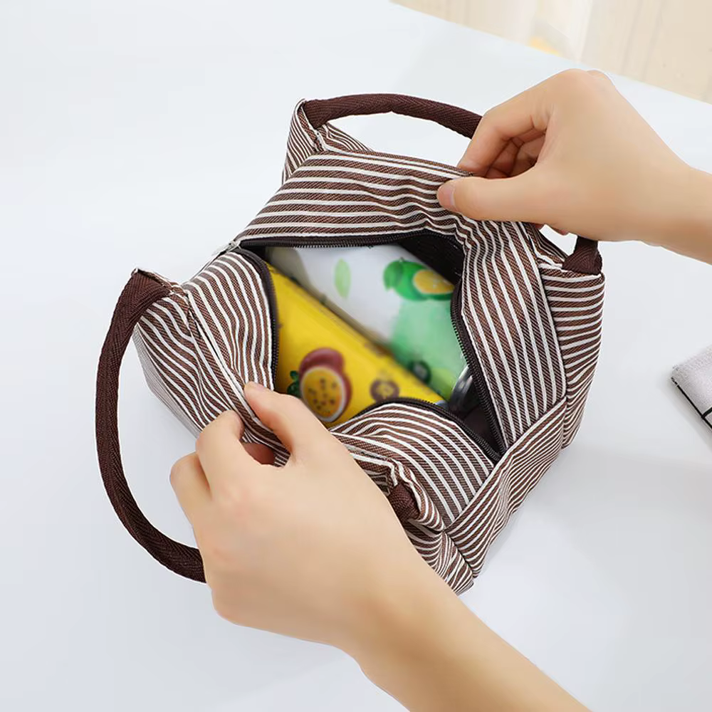 Sac isotherme portable pour boîte à bento