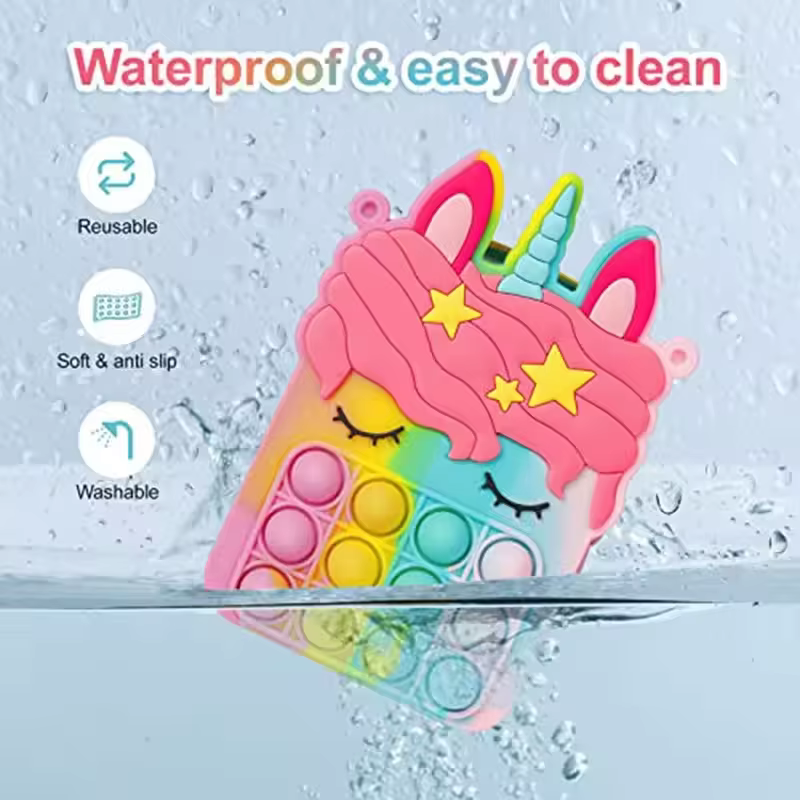Sac bandoulière Licorne anti-stress pour filles