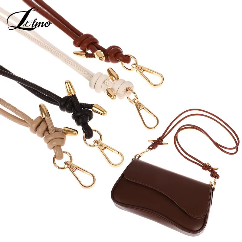 Accessoires de sangle de sac à bandoulière en cuir multicolore