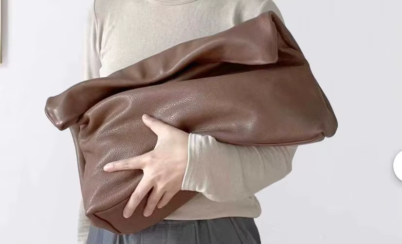 Sacs à main design en cuir véritable pour femme