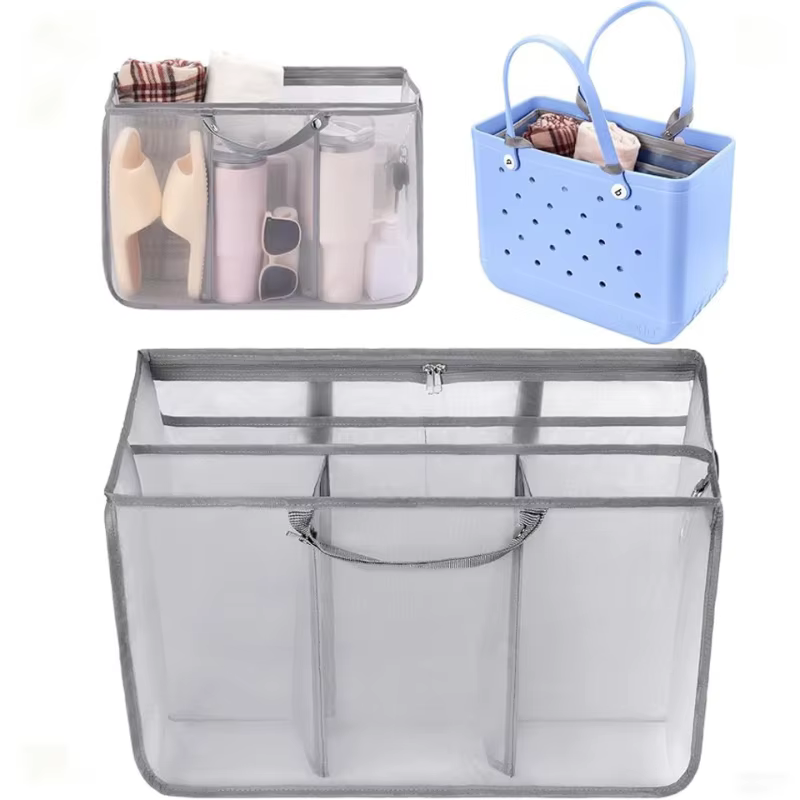 Organisateur de sac de plage compatible avec les sacs Bogg Bag taille M-L