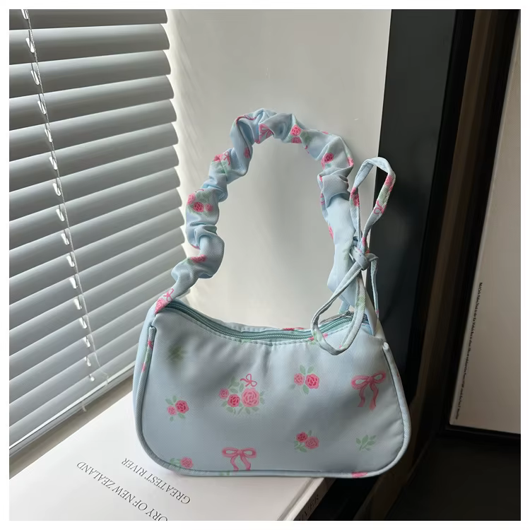 Sac en toile à fleurs douces et douces pour femmes