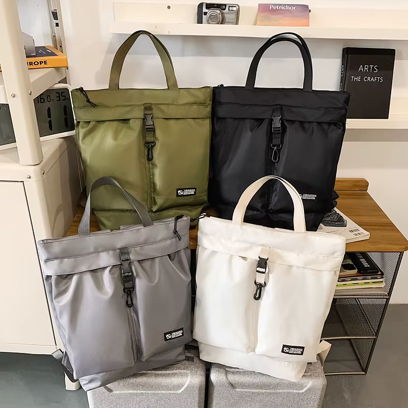 Sac à dos unisexe en nylon pour étudiants