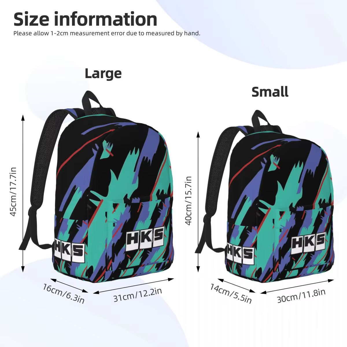 Sac à Dos en Toile à Motif Rétro pour Homme et Femme Adolescent