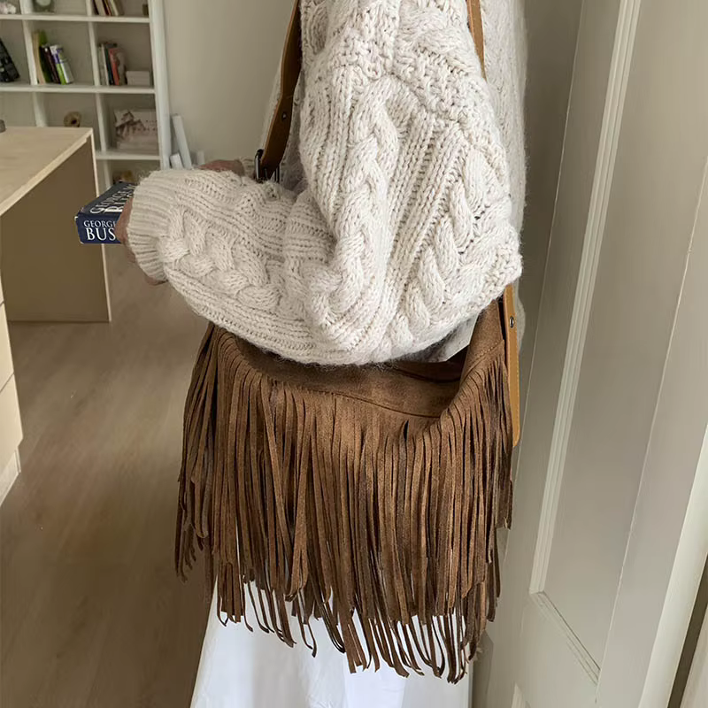 Sacs à bandoulière Vintage en cuir PU pour femmes