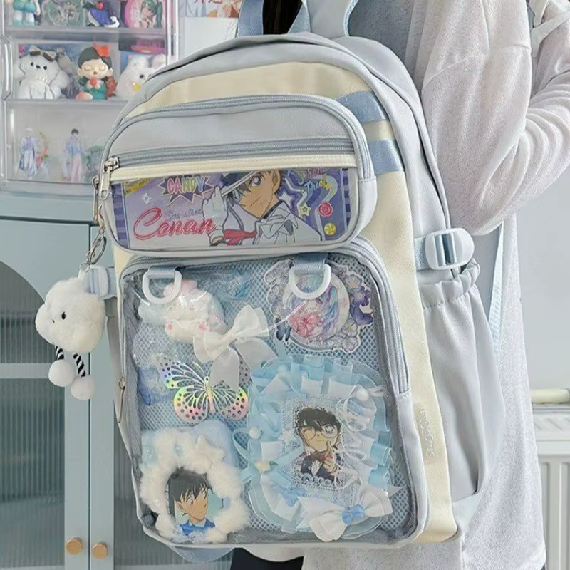 Sac d'école japonais Y2K Comic Con pour femmes