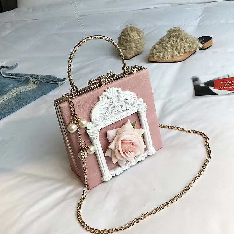 Sac à main gothique Vintage Lolita pour filles