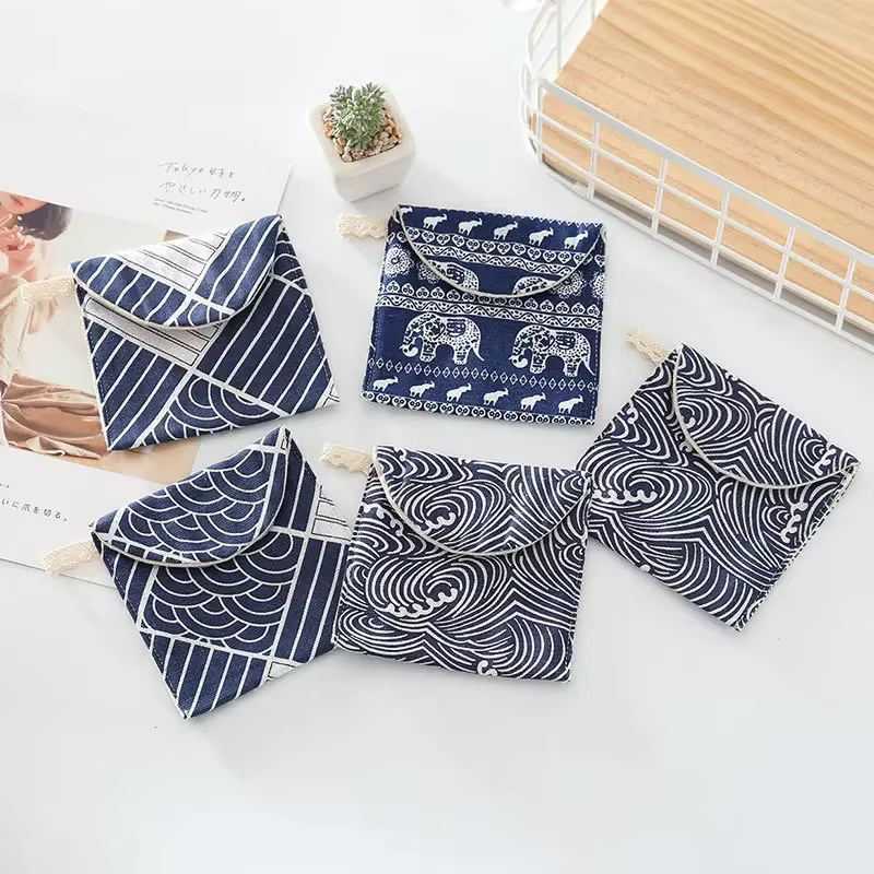 Sac de rangement de serviettes hygiéniques pour femmes et filles