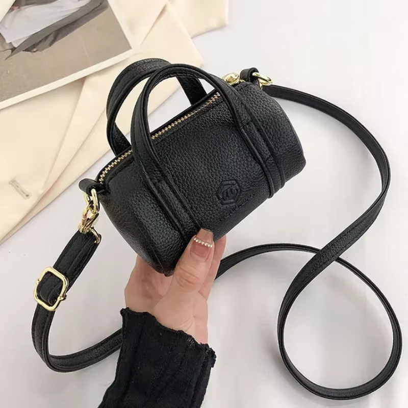 Mini sacs en cuir PU souple pour femmes