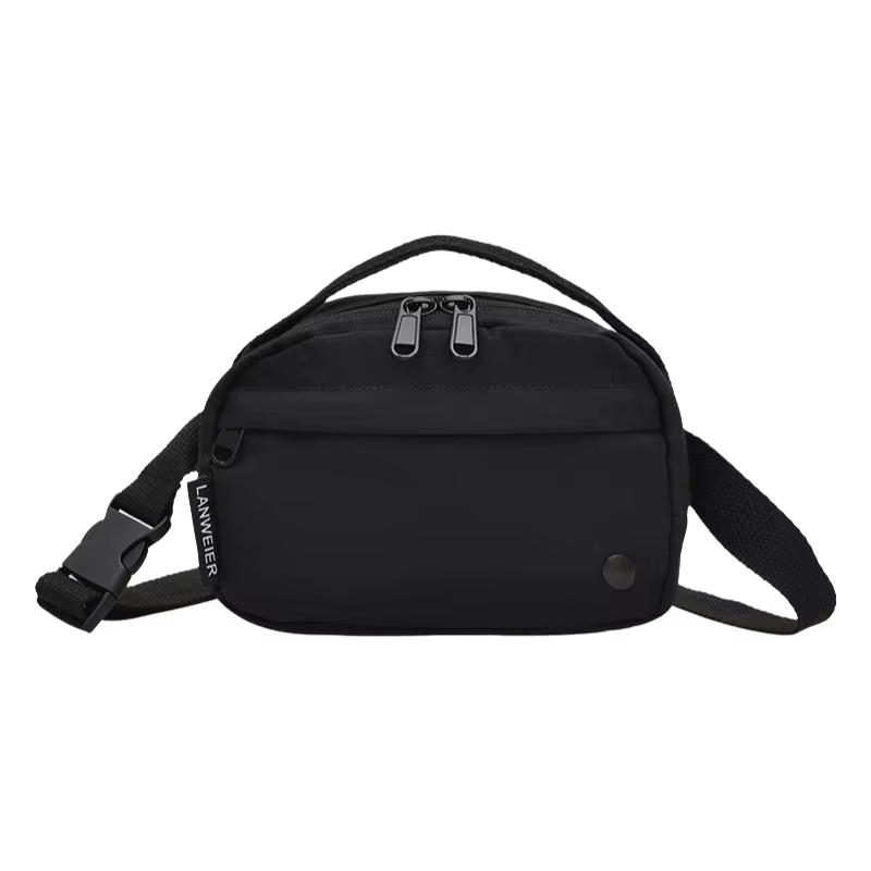 Sac à main carré de style urbain unisexe