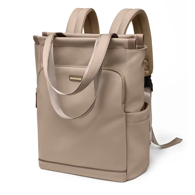 GOLF fourre-tout sacs à dos femmes sac à dos Convertible sac à bandoulière étanche pour 15 6 pouces ordinateur portable travail voyage école marron 2025