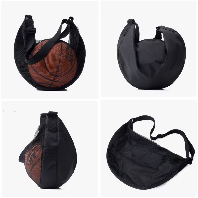Sac à bandoulière en maille avec poche à fermeture éclair Portable