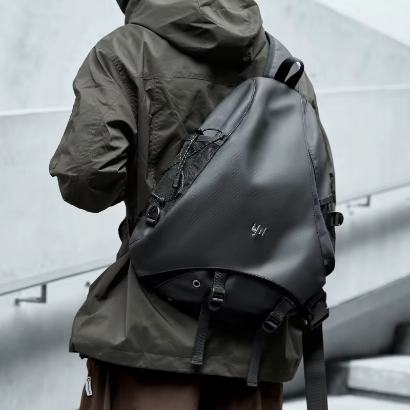 Sac bandoulière MOYYI grand format pour homme