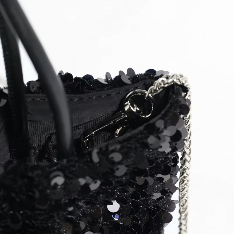XMESSUN Nouveau sac seau à paillettes pour femmes
