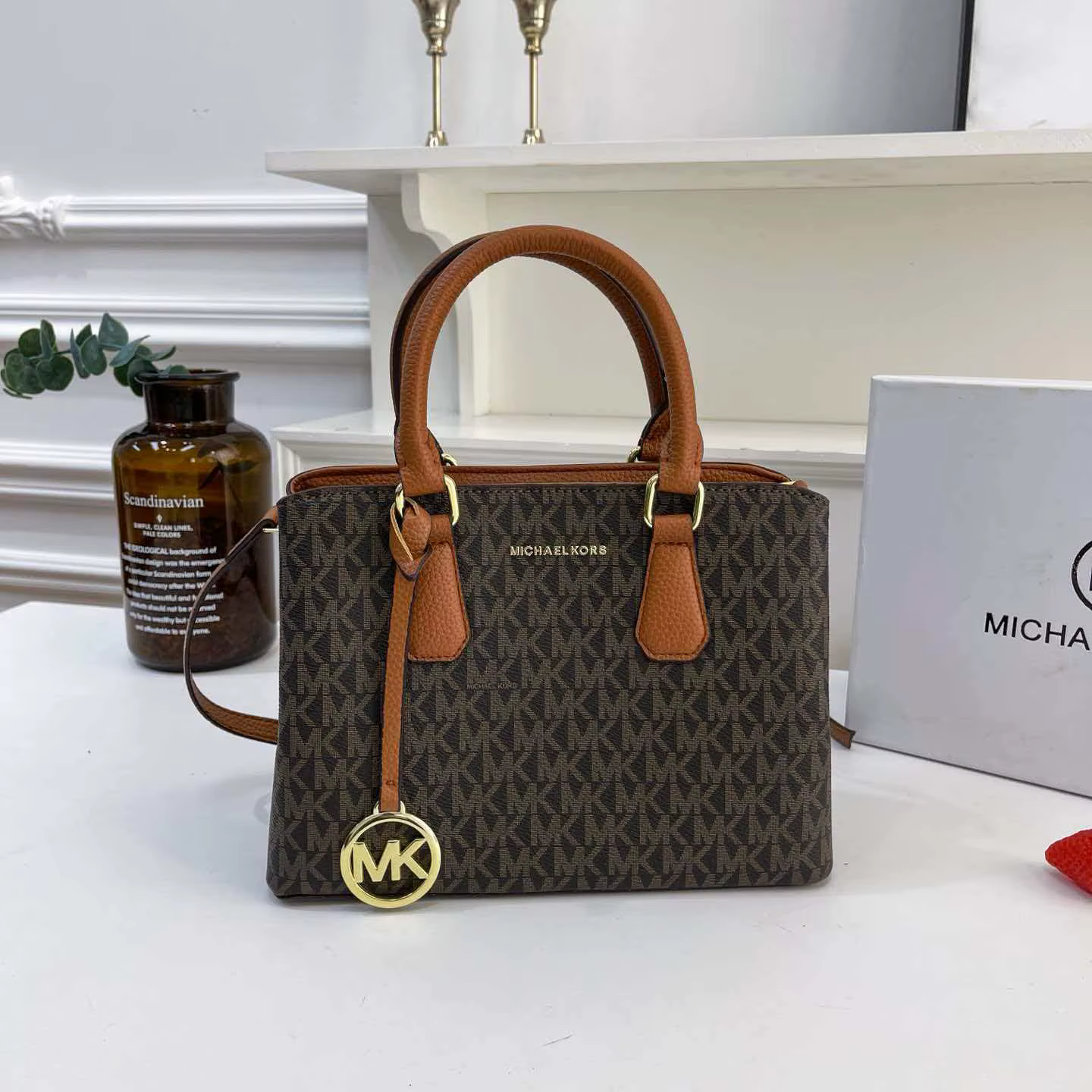 MICHAEL KORS/Michael Kors MK Sac pour femme 2026 Nouvelle mode Sac à main imprimé