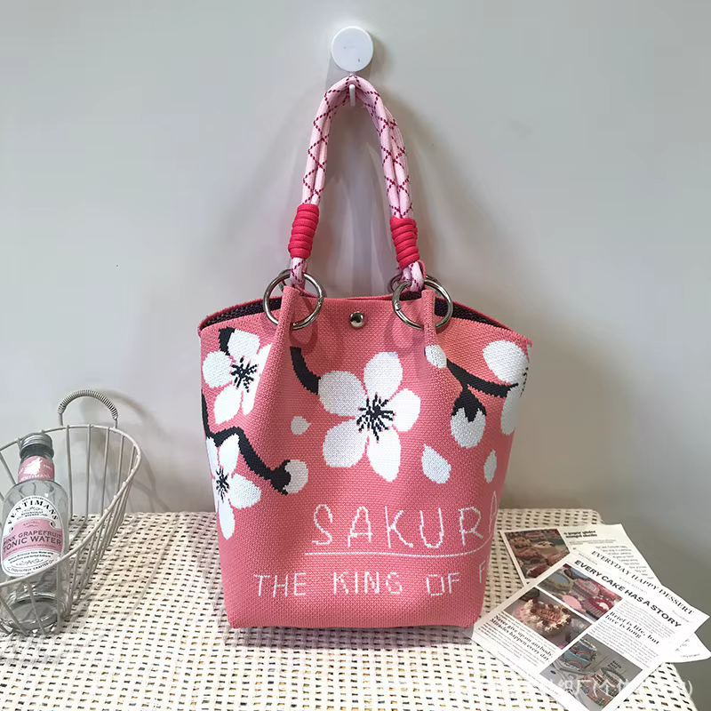 Sac à main tricoté pour femme - Sac