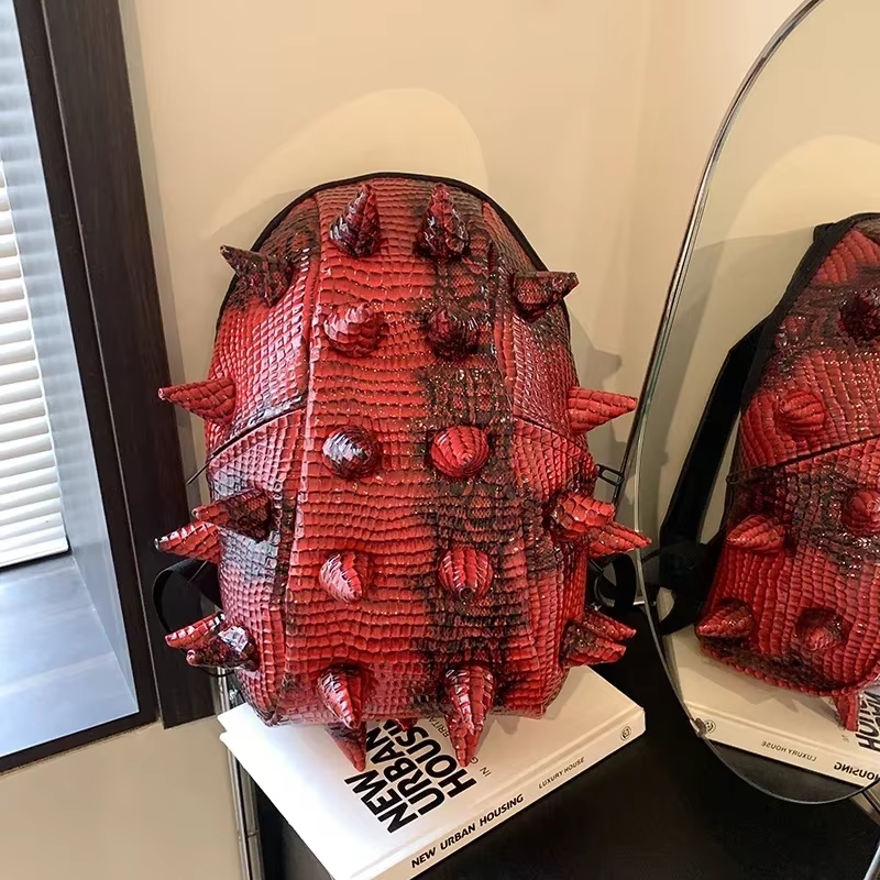 Sacs à dos en PU en forme de hérisson