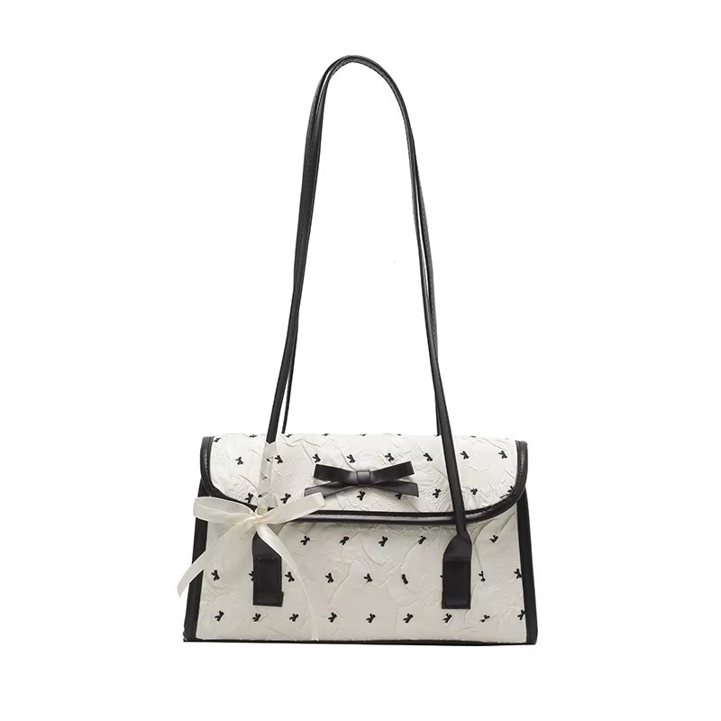 Sac à main avec nœud sous les bras pour femmes