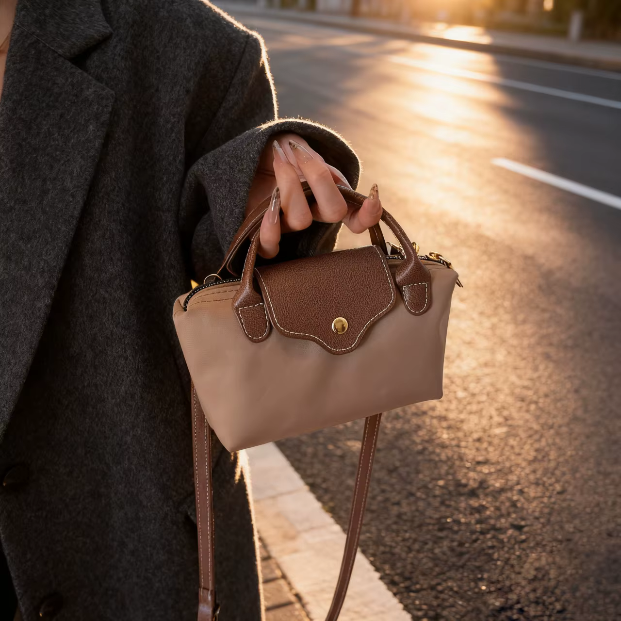 Sac à bandoulière décontracté et tendance pour femme