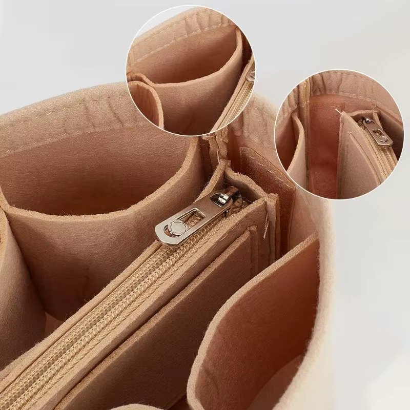 Organisateur de sac à main en feutre