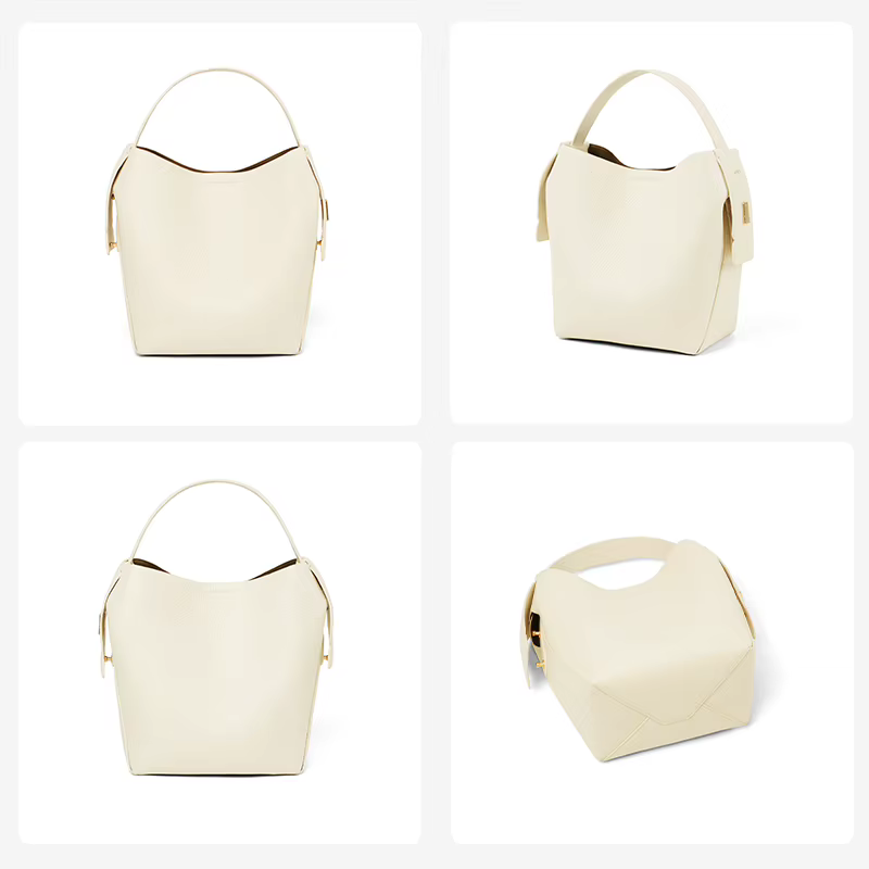 LA FESTIN marque originale en cuir véritable dames sac à main épaule sac à bandoulière Portable sac seau femme sacs femmes sac