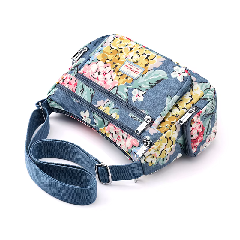 Sac messager multi-poches pour femmes