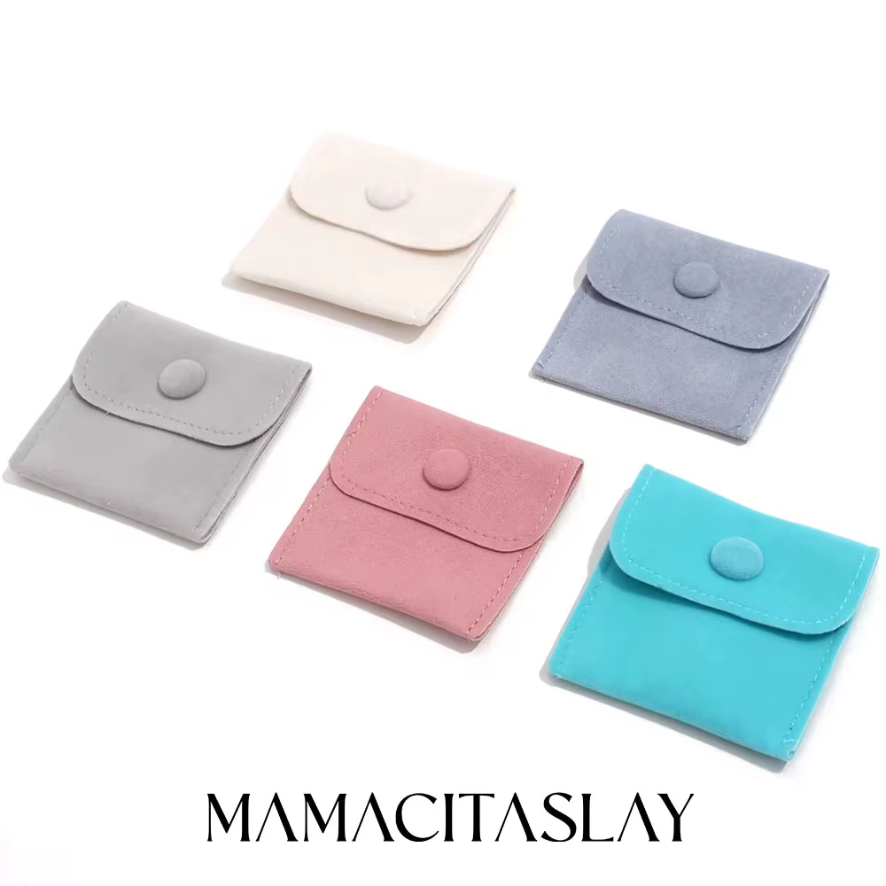 Qualité sensation plusieurs couleurs velours matériel boucle Style sac à main pochette bijoux sac emballage