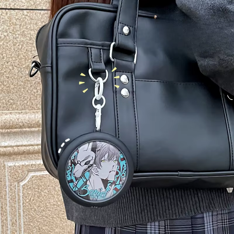 Étui porte-Badge Anime en Silicone transparent, sac Ita en PVC, accessoire pour affichage de broches, pochette de rangement mignonne à collectionner pour épingles en émail