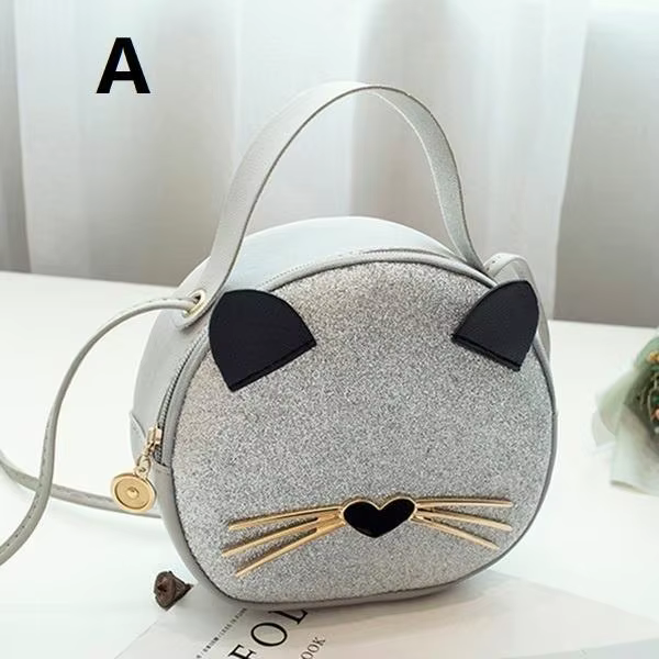 Mode femmes dessin animé Animal léopard sac à bandoulière fourre-tout sac à main
