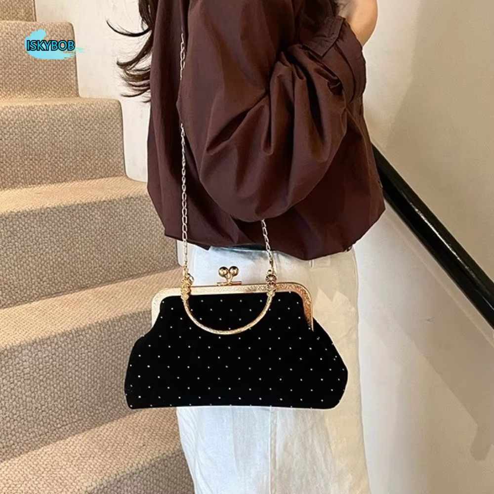 Pochette de soirée de luxe pour femme