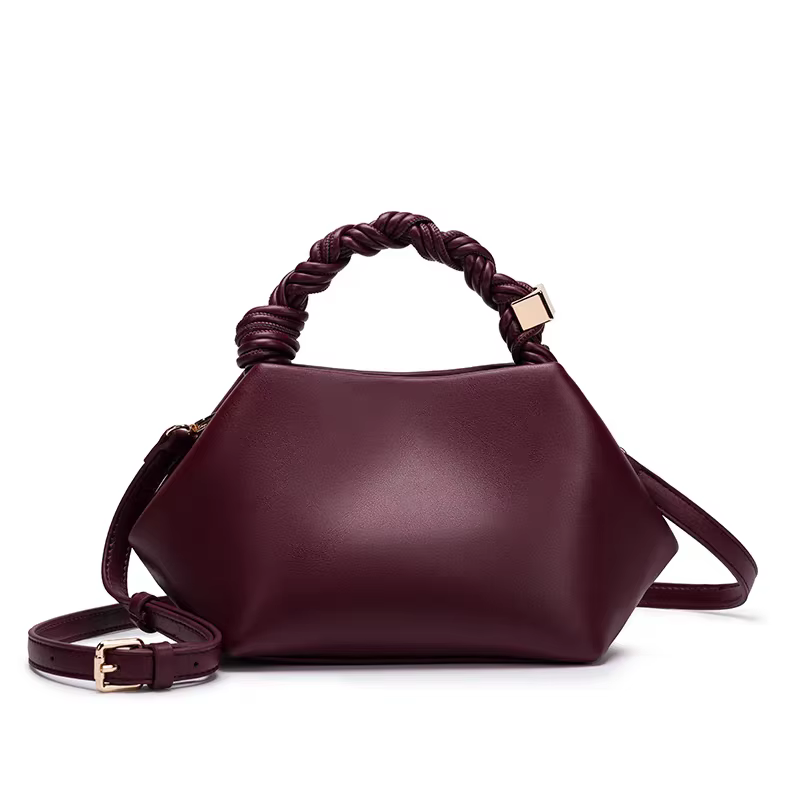 Sac à main hexagonal tissé en forme de nuage