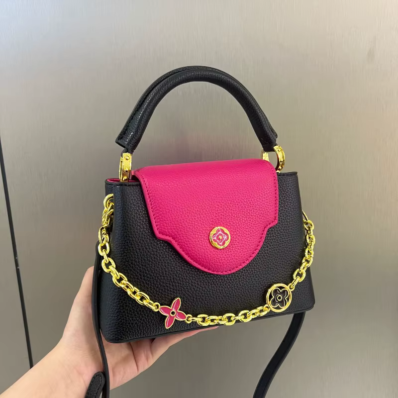 Sac fourre-tout 2025 nouveau sac à bandoulière simple de luxe léger portable en forme de V de l'himalaya pour les femmes