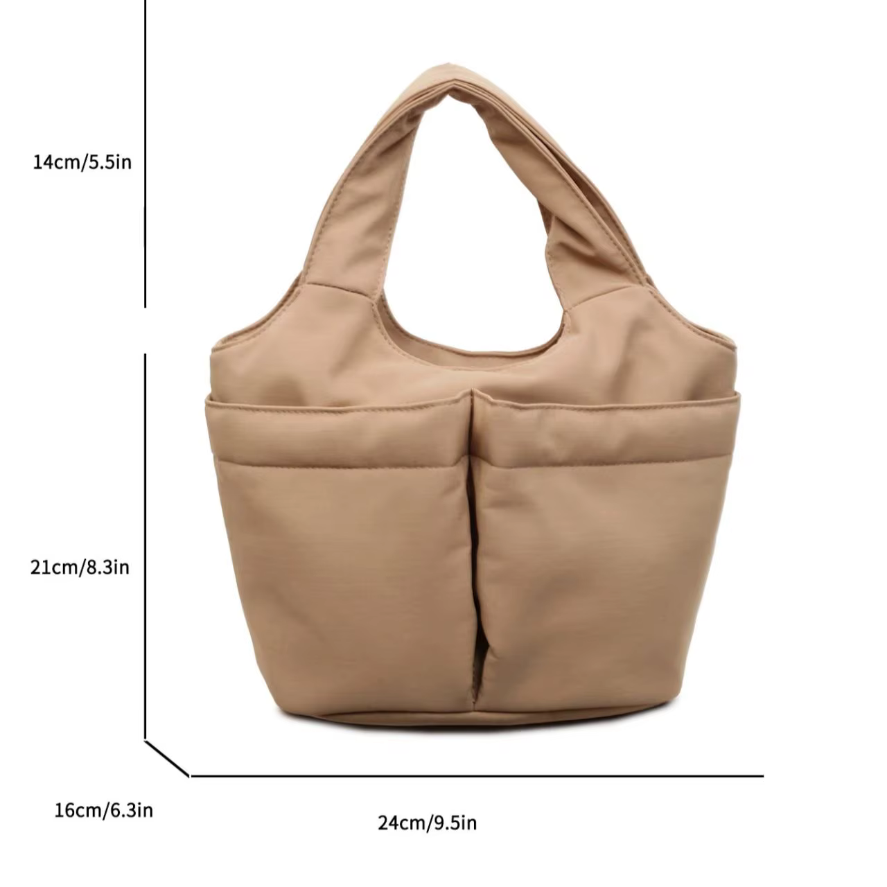 Sacs à main décontractés en tissu doux pour femmes