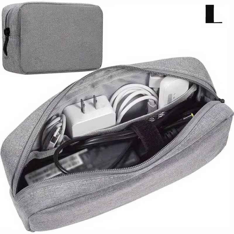 Sac de rangement pour câbles électroniques