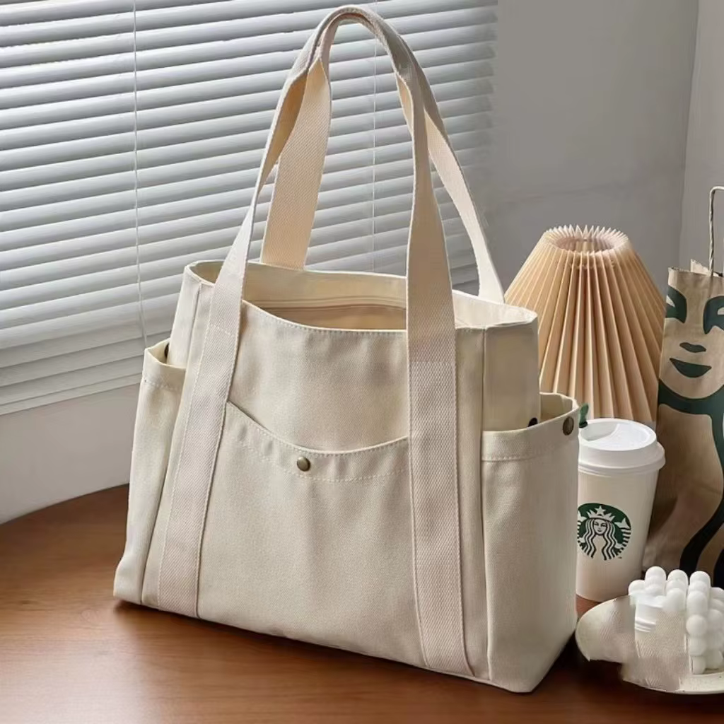 Sac en toile de style forêt Ins pour femme